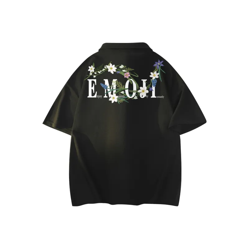 Emoji Polo Shirts Unisex-5
