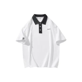 Go it alone Polo Shirts Unisex White