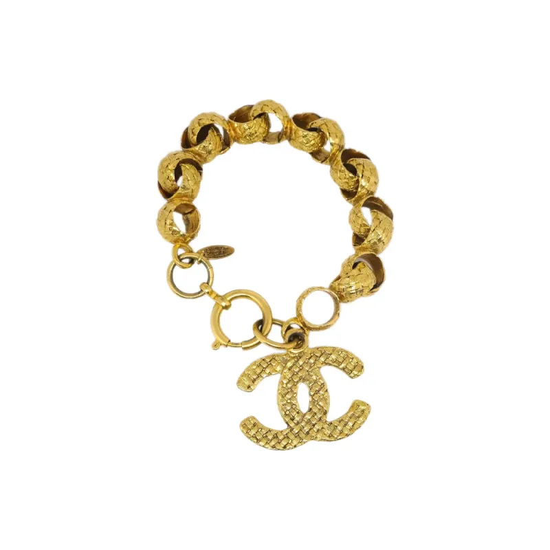 CHANEL 1990 2000s Cc Bracelet-0