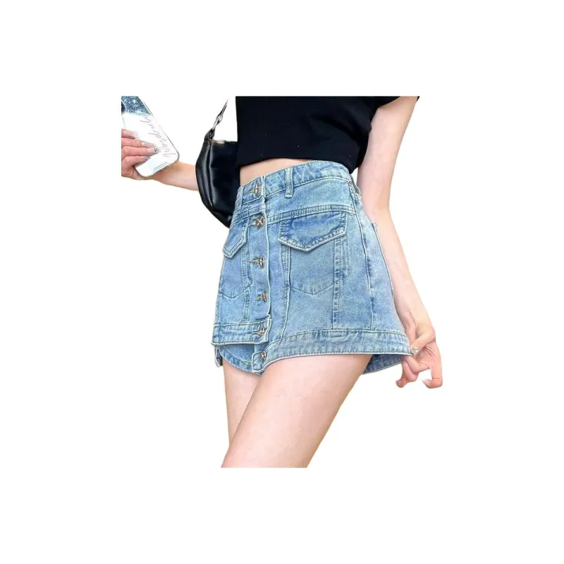 Ordifen Denim Shorts Women's-0