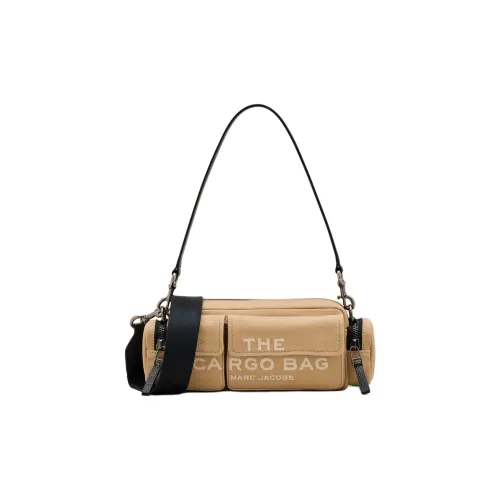 MARC JACOBS Cargo Canvas Shoulder Bag Women's Camel