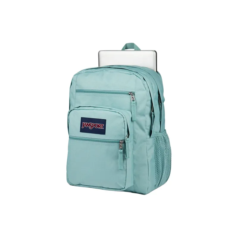 JanSport Polyester Backpack Unisex Blue Green-3