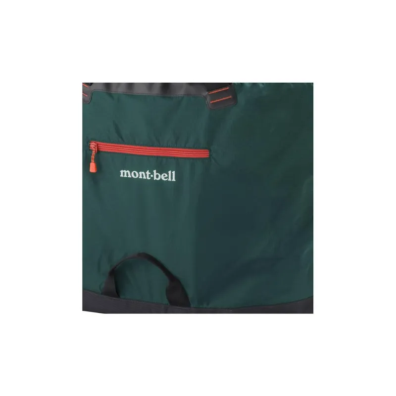 MONTBELL Nylon Handbag Medium Size Unisex Dark Green-3