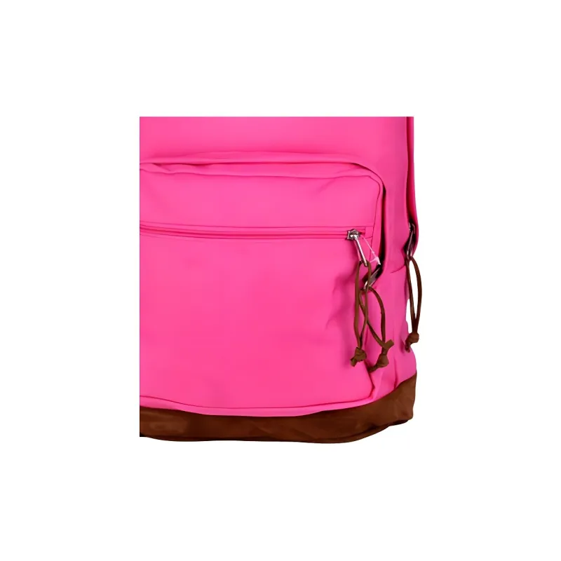 JanSport Polyester Backpack Medium Size Women's Rose Red-2
