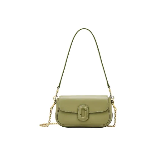 MARC JACOBS Leather Handbag, Shoulder Bag Women's Reed Green