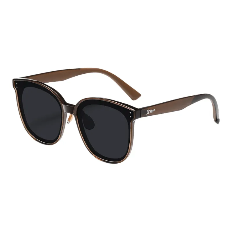 XTEP TR/Memory Plastic Round Sunglasses Unisex-5
