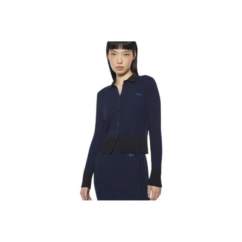 Maison Kitsune Ribbed Long sleeve Sweater-3