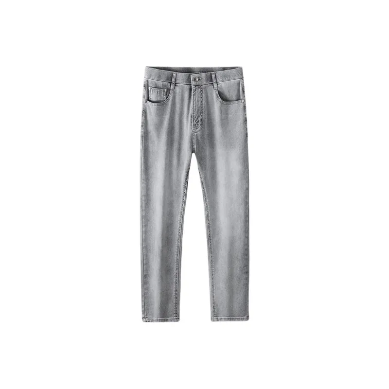 Devanro Jeans Men Gray-0