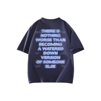 SOIE T Shirts Unisex Navy Blue