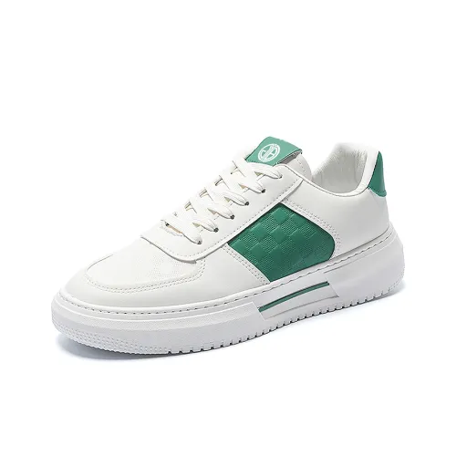 Yi Jiabao Slip Resistant Shock Absorbers Low Top Skateboard Shoes Men's