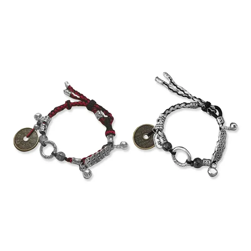 QUIET LOVE Alloy Rope Bracelets Women's-5