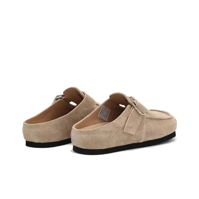 LOHAN·SIR Closed Toe Slippers Men's Camel-3