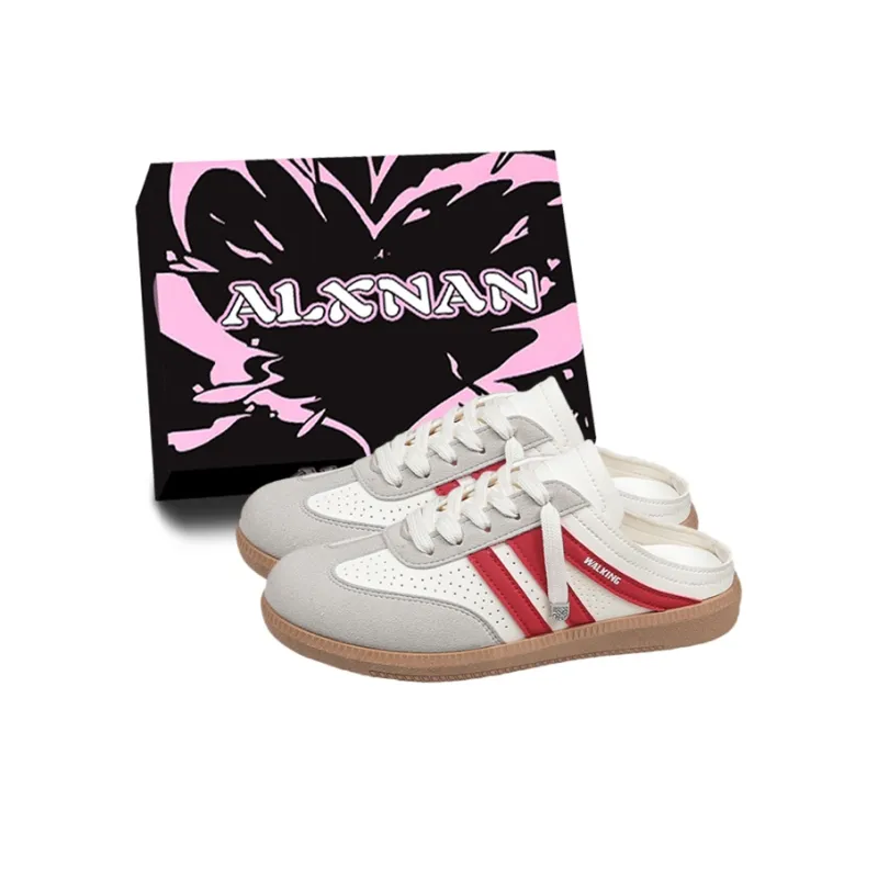 Alxnan Odor Resistant Closed Toe Slippers Women's Box-10
