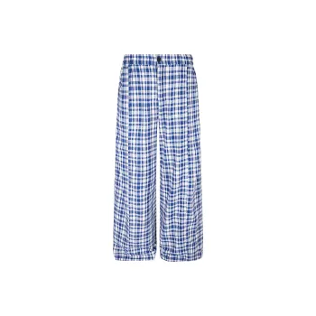 Xmithie Straight Fit Casual Pants Unisex Blue