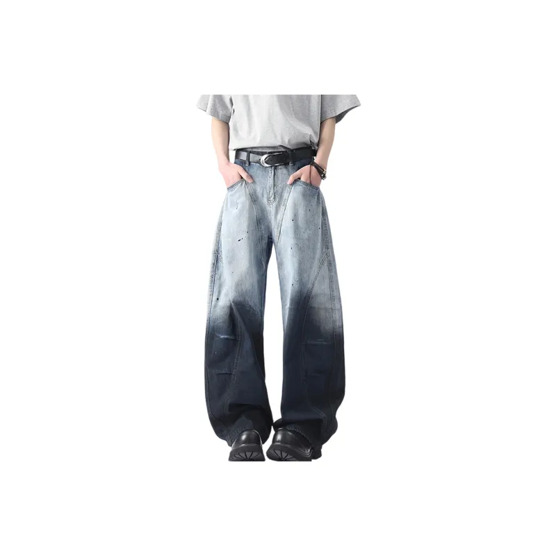 H.V.G.A Jeans Unisex Gradient Blue-0