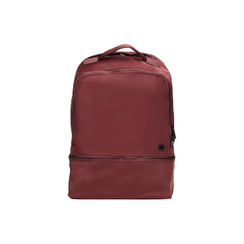 Lululemon Polyurethane Backpack Women's Red