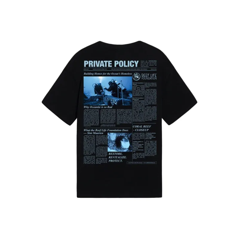PRIVATE POLICY T Shirts Women's Black-1