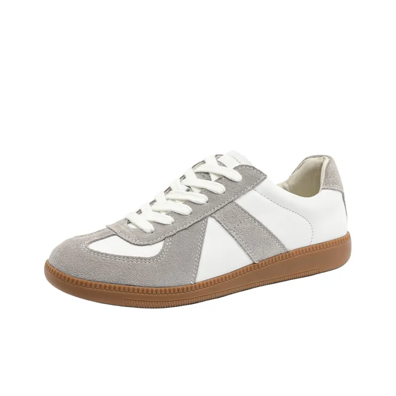WEISHIBANGWEI Low Top Skateboard Shoes Unisex White-7
