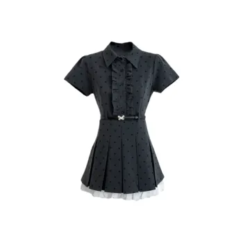 Mu Xiao Xin Short Sleeved Dress Women's