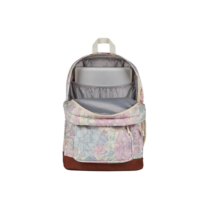 JanSport Recycled Polyester Backpack Women's Beige & Multicolor-5