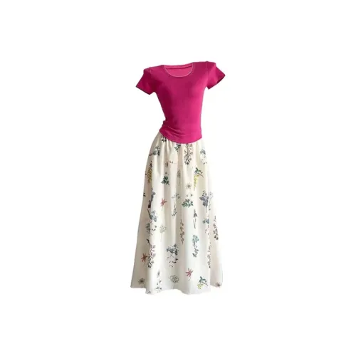 PUREIDOL Two Piece Skirt Sets Women's