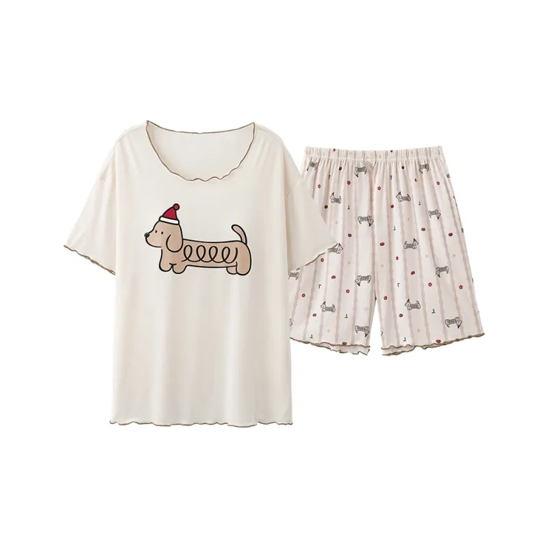 Pretty lady Women's Pajama Sets-0