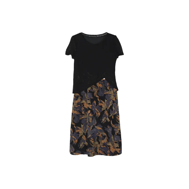 The Temptation Of The Muse Short Sleeved Dress Women's-0