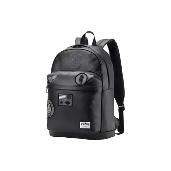 PUMA Adriana Lima Collaboration Leather Backpack Unisex Black