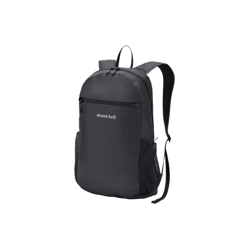 MONTBELL Nylon Backpack Unisex Black-0