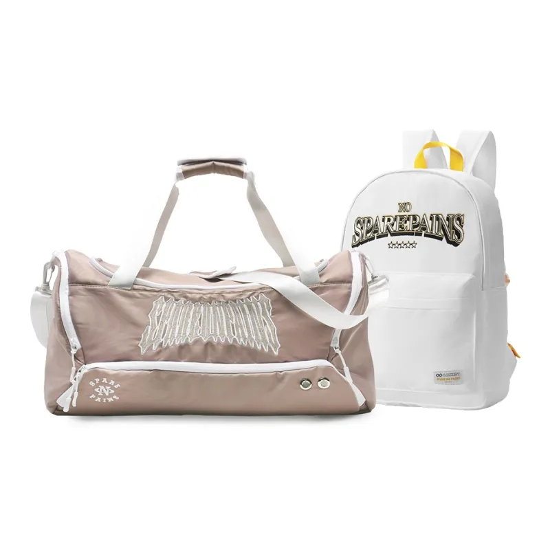 Spare No Pains. Polyester Basketball Bag, Crossbody Handbag, Gym Bag Tubas Unisex Black-17