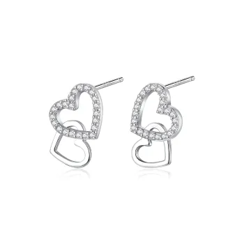 AIDIER 925 Sterling Silver Stud Earrings Women's