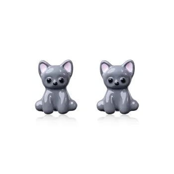 GEMOLA Oil Drip Clip On Earrings Women's