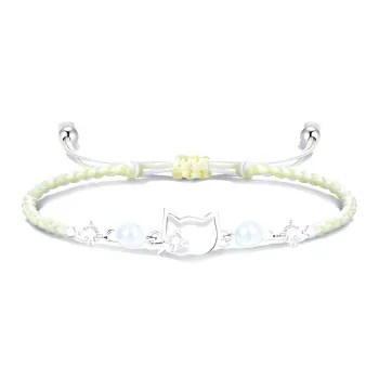 JOYDINNY Alloy Rope Bracelets Women's