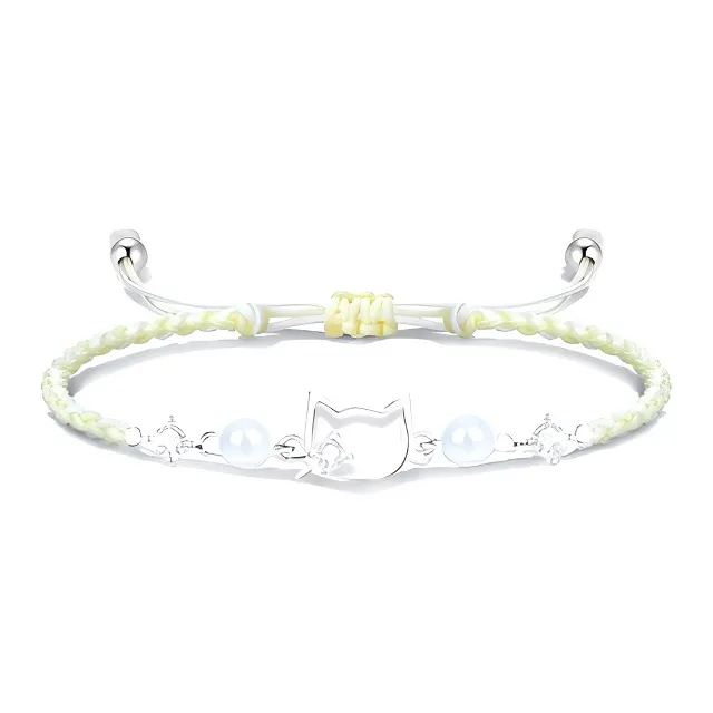 JOYDINNY Alloy Rope Bracelets Women's-0