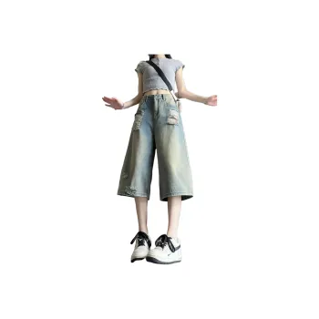 NXPTP Denim Shorts Unisex Vintage