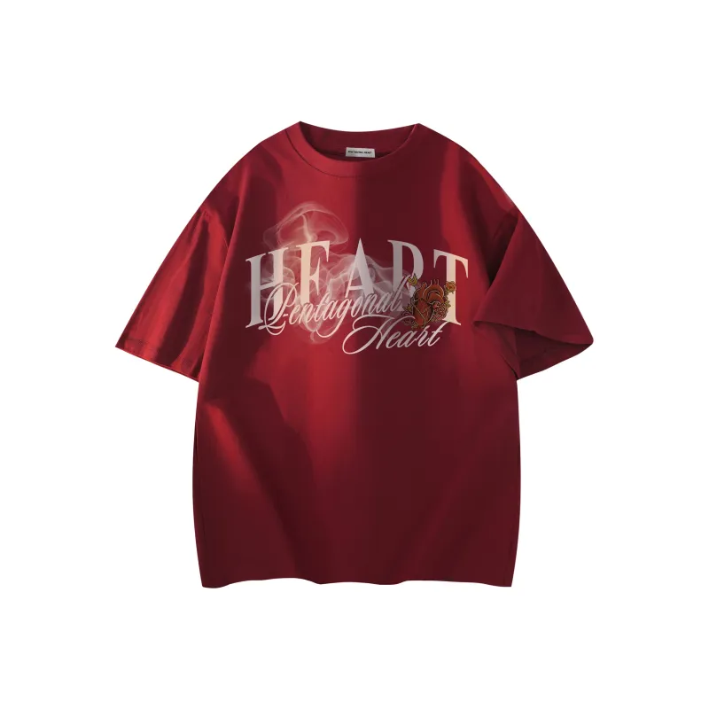 PENTAGONAL HEART T Shirt Unisex-20