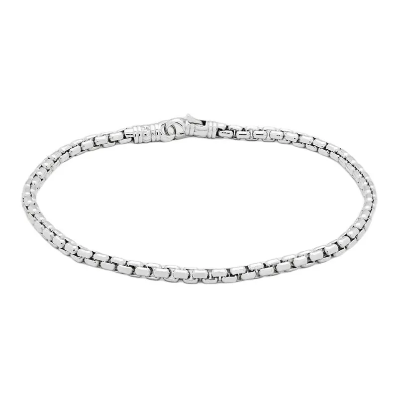 TOM WOOD 925 Sterling Silver Bracelets Men's Silver-0