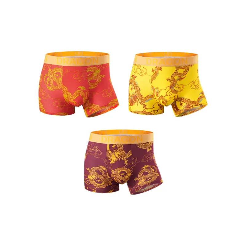 PLANDOO Underpants Men's Combo Set-12
