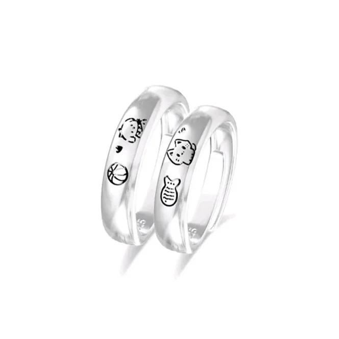 JOYDINNY Rings Unisex-4