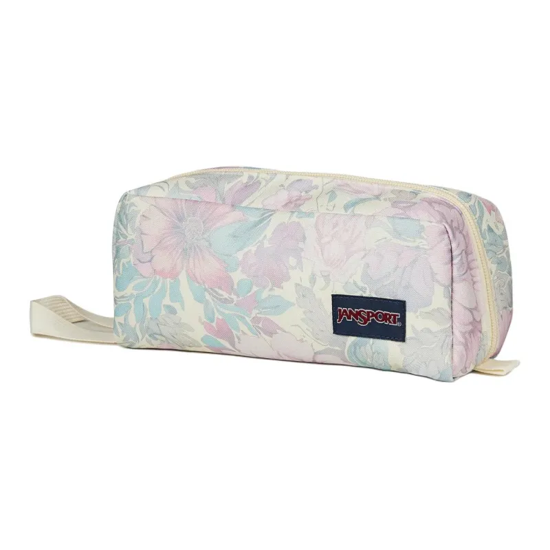 JanSport Recycled Polyester Clutch Women's White & Pink-1