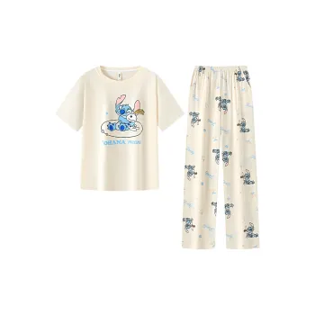 Gongdie x Disney Pajama Set Women's Apricot