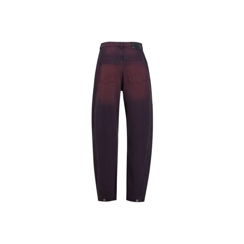 Adidas Originals ADILENIUMWASHED SS25 Jeans Women's Dark Blue-1