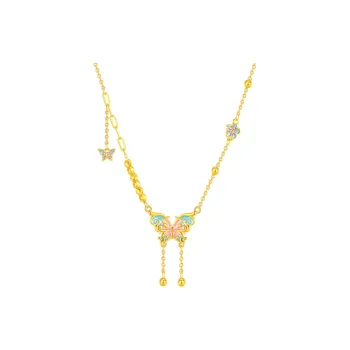 CHAOHONGJI S925 Silver Necklaces Women's