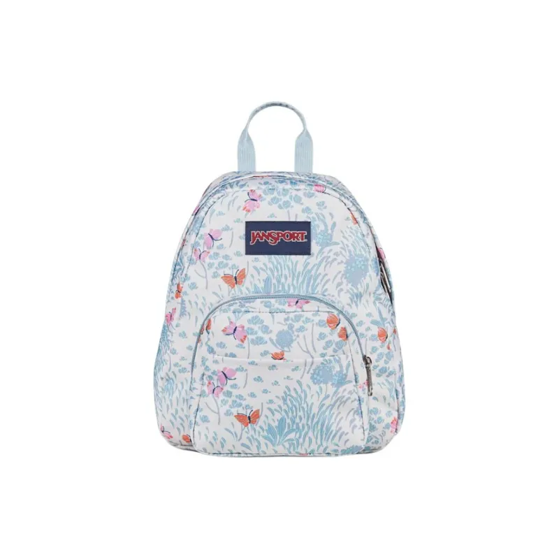 JanSport Zip Closure Backpack Mini Women's Light Blue-0