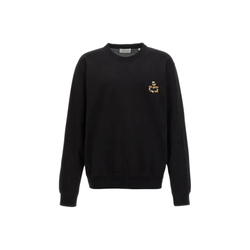 ISABEL MARANT ETOILE Mikoe Logo Embroidered Crewneck Sweatshirt-0