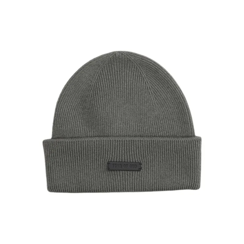 Fear Of God Cashmere Beanies Men's Gray-0