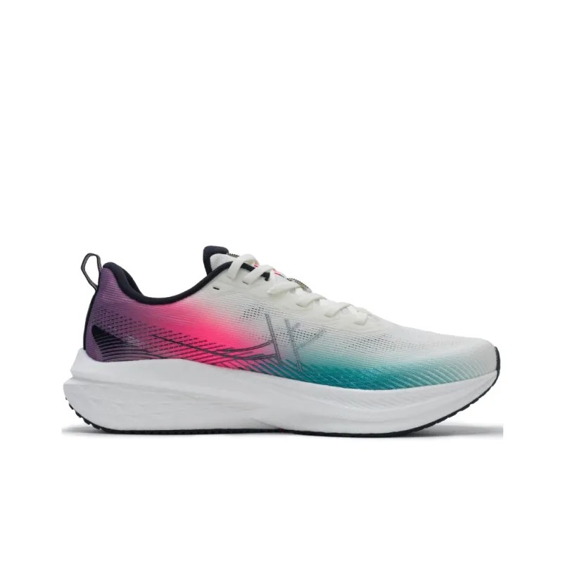 XTEP Shock Absorbers With Slip Resistant And Abrasion Resistant Properties Low Top Running Shoes Men's White Green Red-4