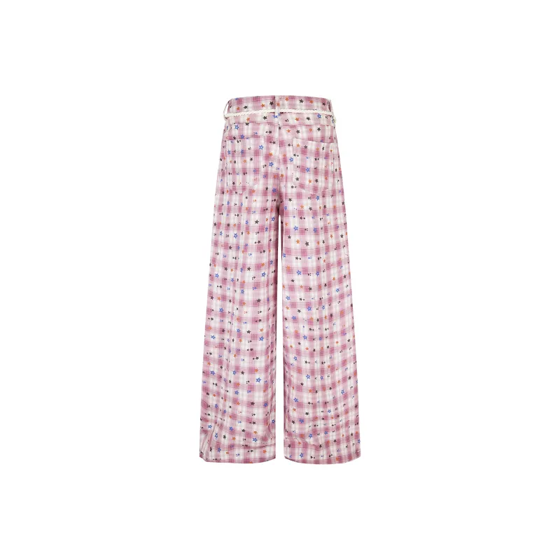 Xmithie Straight Fit Casual Pants Unisex-4