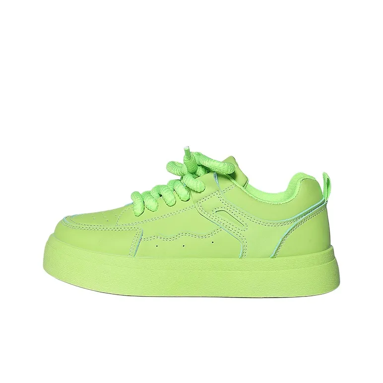 Boldi Kuki Low Top Skateboard Shoes Unisex Green-4