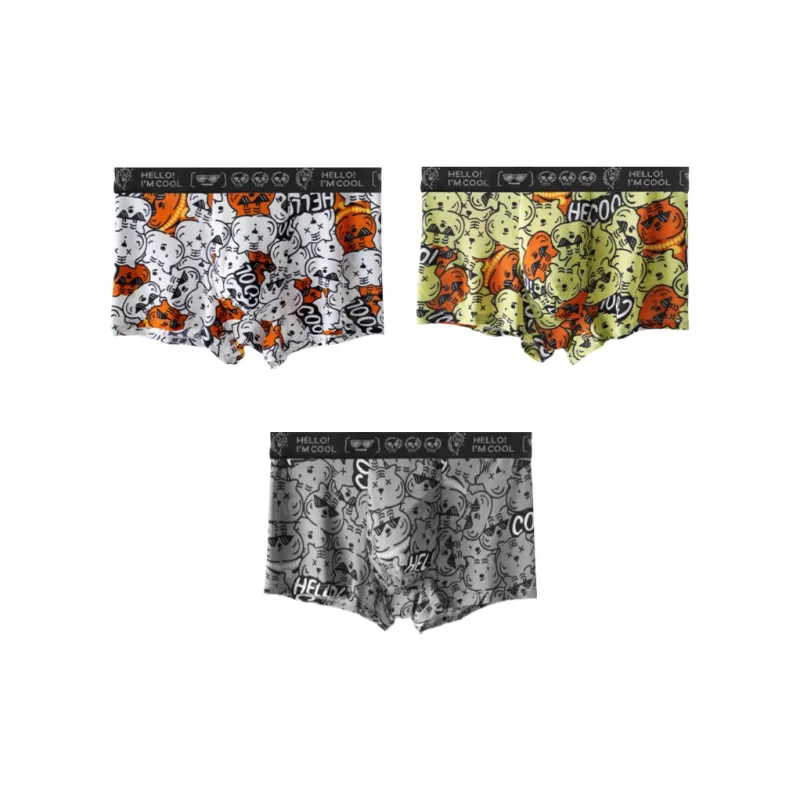 PLANDOO Underpants Men's Combo Set-8